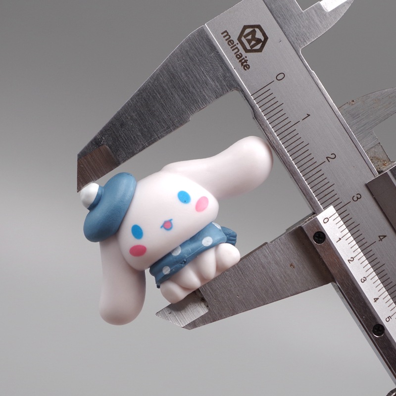 다섯 큰 귀 개의 매일 수영 서클 큰 귀 개 인형 DIY 패치 소재 장면 장식품 인형