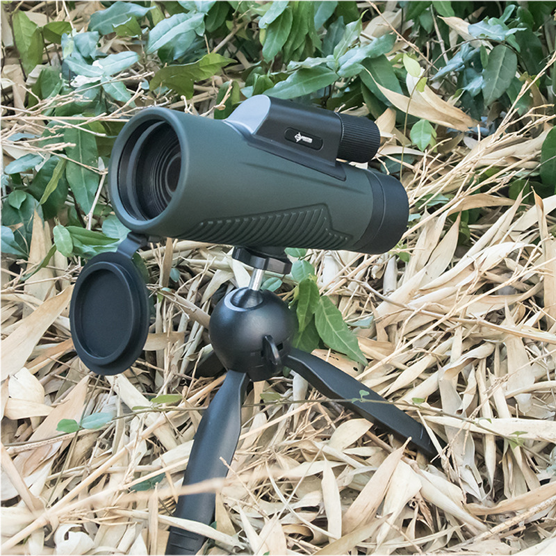 批发 12X50ED望远镜单筒高清高倍充氮防水微光夜视观鸟镜金属镜身