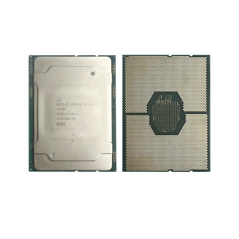 Подходящий для серверов процессор Xeon Silver 4210R, 10 ядер, 20 потоков, 2.4 ГГц