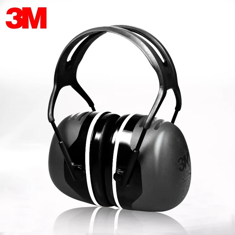 3M earmuffs X5A sound insulation earmuffs noise reduction learning factory workshop protection noise prevention noisy head wear labor protection earplugs