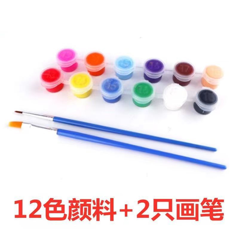 Muñeca de yeso blanco embrión 3D creativo Durian pequeño ❤ pintado de yeso graffiti hecho a mano puesto de graffiti