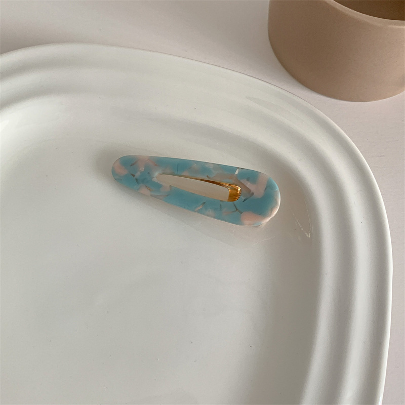 蓝色大理石水滴款