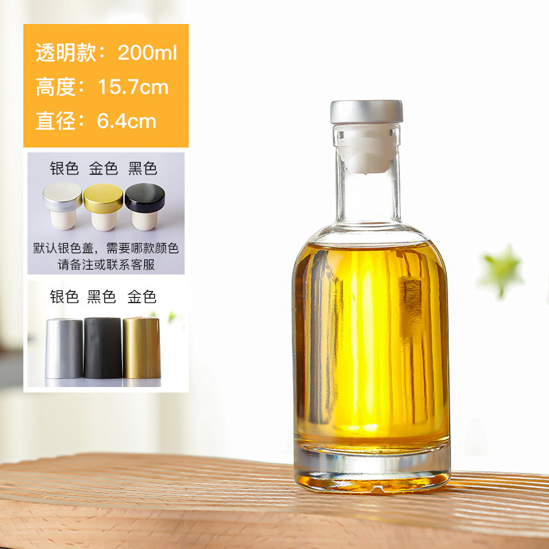 Botellas de vodka al por mayor botellas de vino de vidrio transparentes botellas vacías botellas de vino de frutas botellas de vino de hielo selladas botellas de vino de fabricación propia