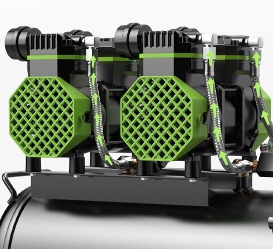 Oil-free silent air compressor, small 220v portable woodworking air pump, high-pressure air pump, air compressor wholesale