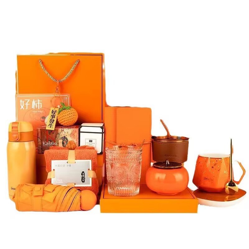 Regalos prácticos para actividades, regalos comerciales de la empresa, logotipos, regalos para empleados, juegos de caja de regalo de bienestar de celebración de la tienda del cliente