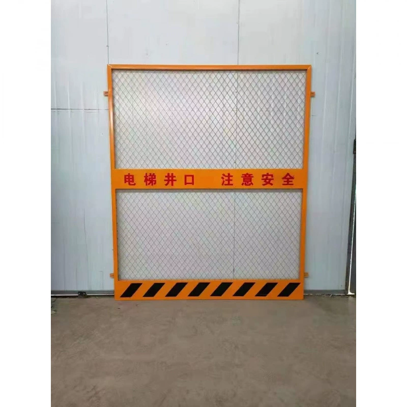 Защитная дверь для лифтового шахта, строительная площадка, строительство пола, защитная дверь для строительных отверстий, строительные ограждения, пассажирский и грузовой лифт