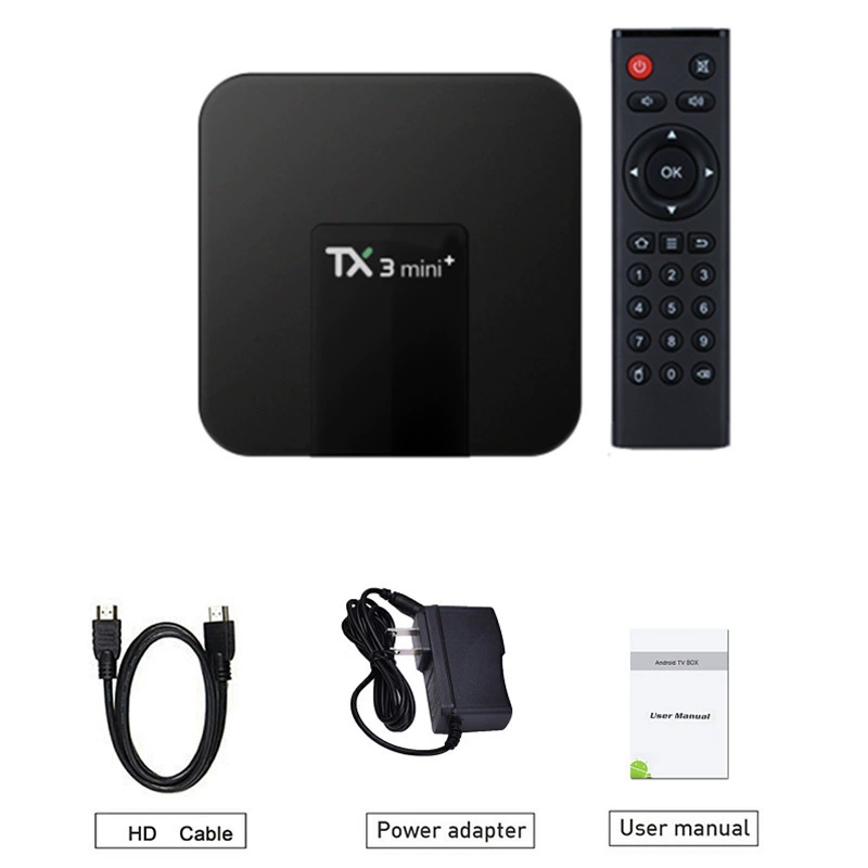 Tx3mini+набор - ТВ-бокс S905W2 Android11 4G/64G двойной частоты WiFi сетевой плеер tvbox