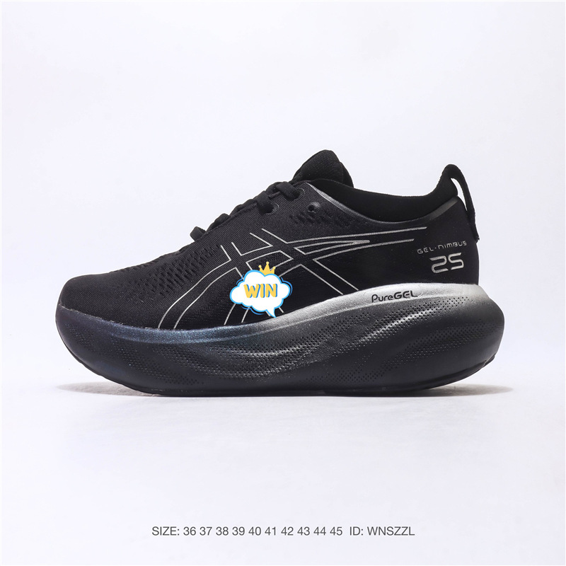 Putian Shoes Arthur Gel-Nimbus 25 Men's and Women's Sports Shoes Lightweight Cushioning Support Breathable Non-Slip Sports Shoes