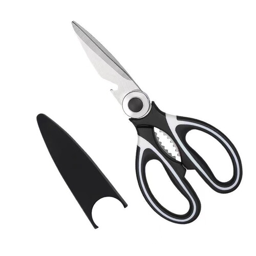 Panda scissors kitchen scissors chicken bone scissors multifunctional stainless steel household strong scissors food scissors kitchen tools