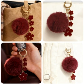 皮毛工艺品;挂饰挂件;毛球