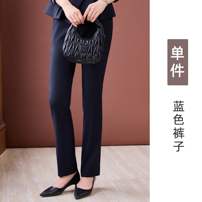 职业套装女长袖时尚气质女神范美容师酒店前台接待金店售楼部工装|undefined
