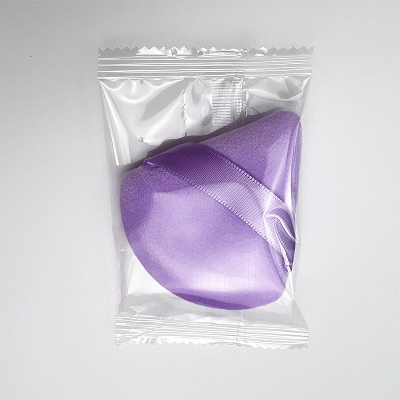 Loose Powder Puff Triangular Soft Sponge, Velvet Makeup Applicator, Multi-color Options