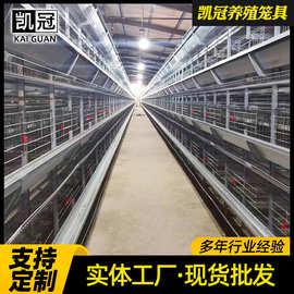 框架蛋鸡笼工业化养殖设备全自动化畜牧饲养机械热镀锌立体养鸡笼