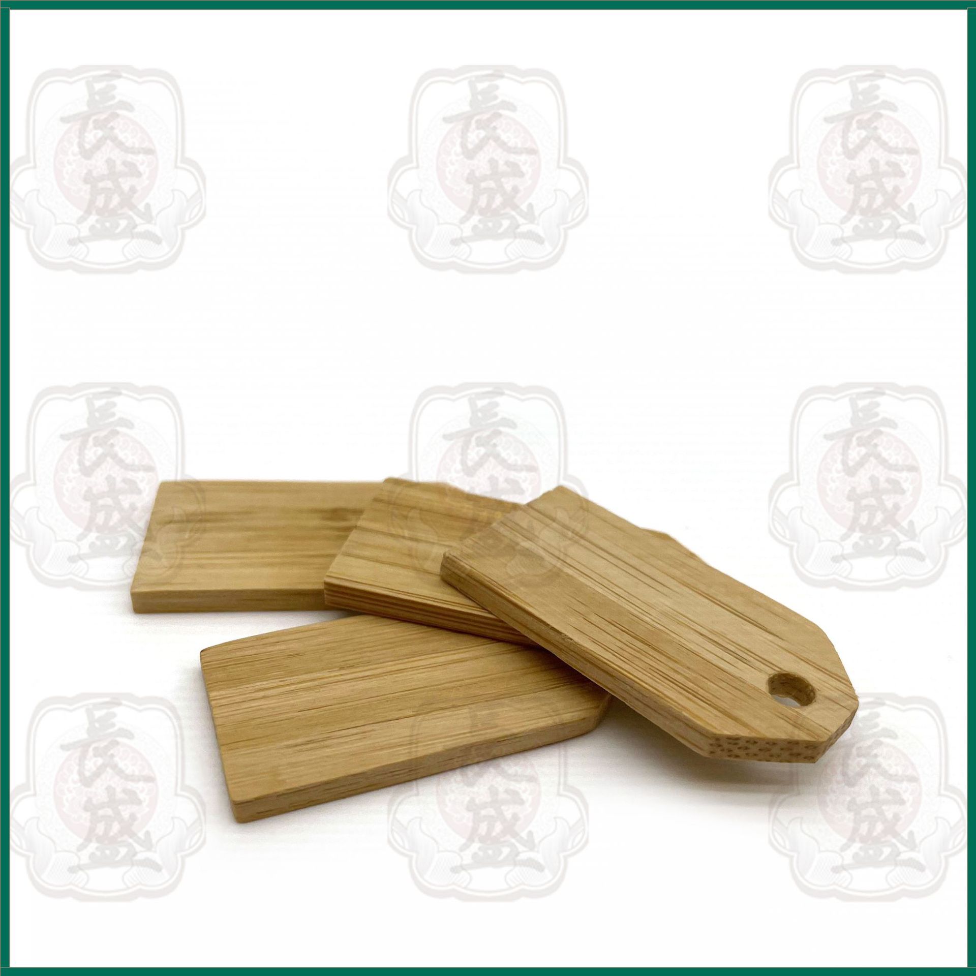 木雕刻小木牌无事牌吊坠饰品忍字情侣对牌礼物DIY刻字竹牌挂件