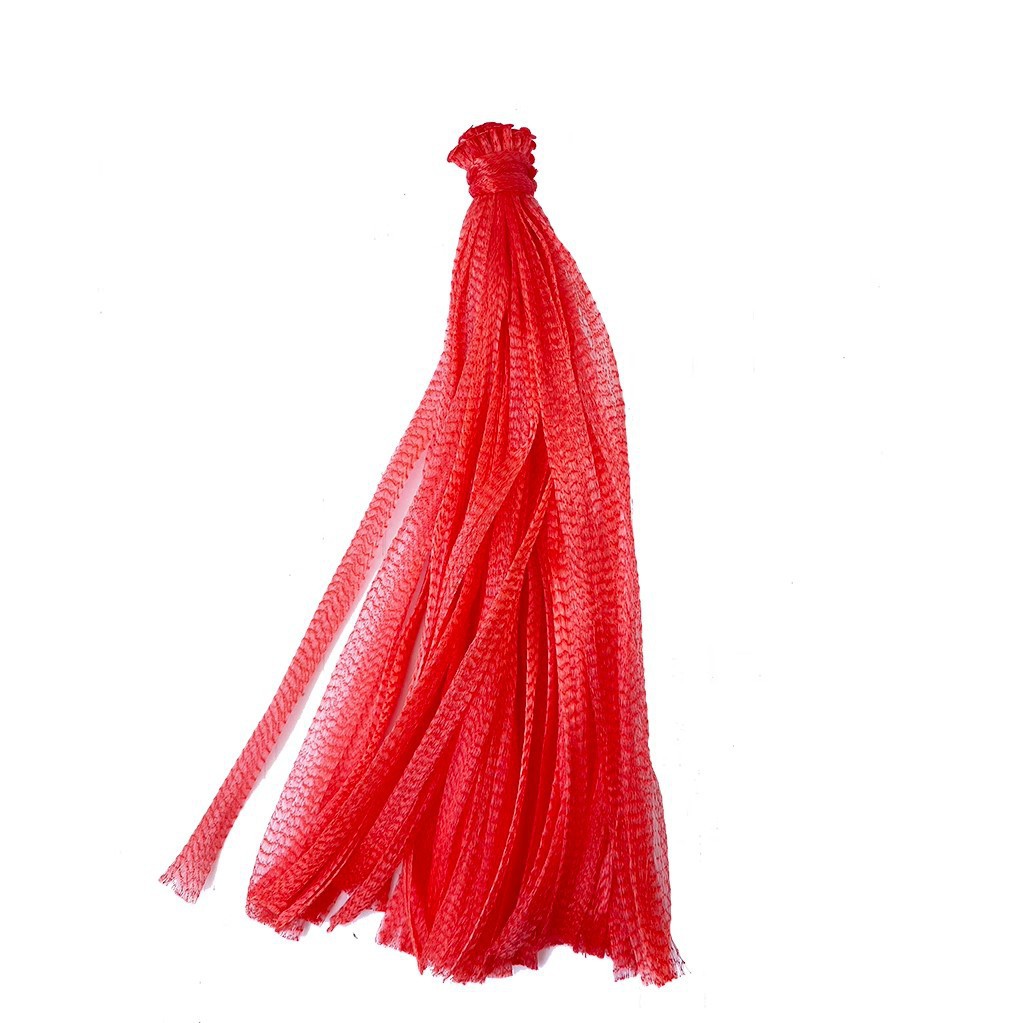 Bolsa de red vegetal Bolsa de red de frutas gruesa Supermercado Longan Nuez Pesca Langosta Cangrejo Nylon Bolsa de plástico tejida