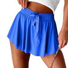 H 59915 High Waist Skirt Shorts ����ȹʽ��ѝ �羳�W��