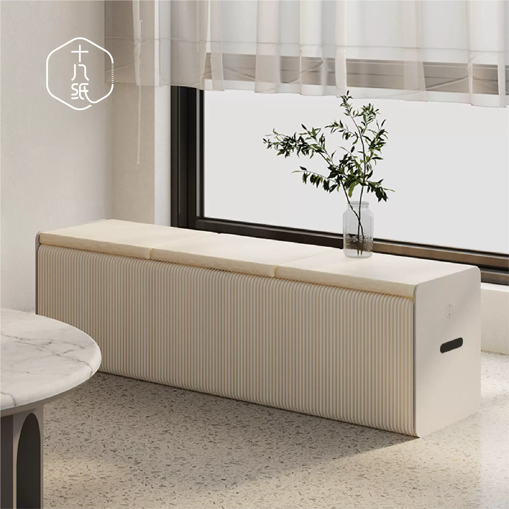 十八纸折叠凳伸缩纸凳子矮凳家用省空间多人长条凳折叠式可叠放