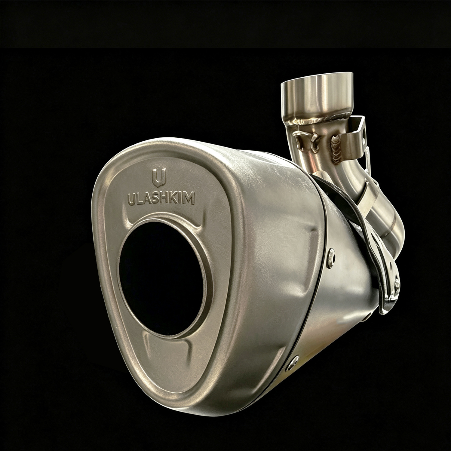 Motorcycle exhaust pipe suitable for Ducati Panigale V4 18-24 stainless steel exhaust pipe silencer