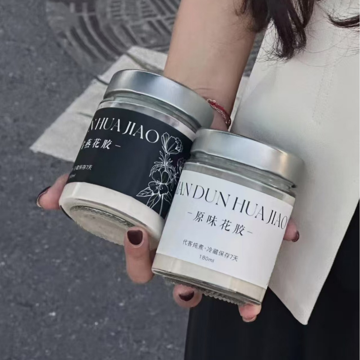 国境を越えた食品グレードの高蓋ラウンドピクルスボトルビーフソース詰め替えボトル缶詰ジャムガラスボトルスポット卸売