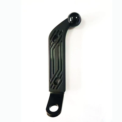 Factory Direct Sales Motorcycle Phone Other Electric Vehicle Accessories - the-rearview-mirror-iron-rod-is-covered-with-rubber-and-will-last-for-a-long-time-black-327