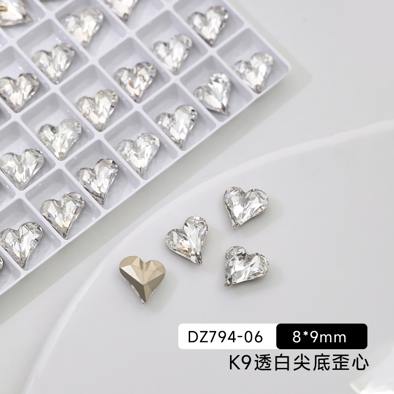 K9 비뚤어진 심장 8*9mm
