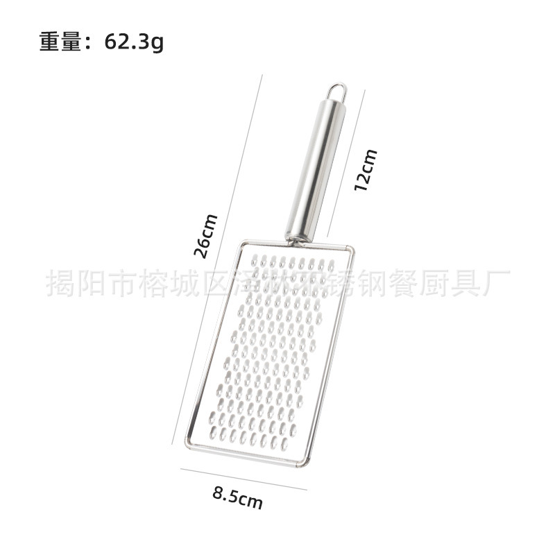 Comercio exterior de acero inoxidable herramientas de cocina cuchillo de pizza raspador de alambre prensador de ajo cortador de patatas cuchillo de piel herramientas de horneado