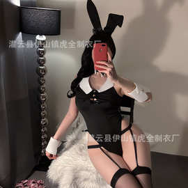 情趣内衣兔女郎连体睡衣性感cos服透视套装连体衣制服诱惑9689