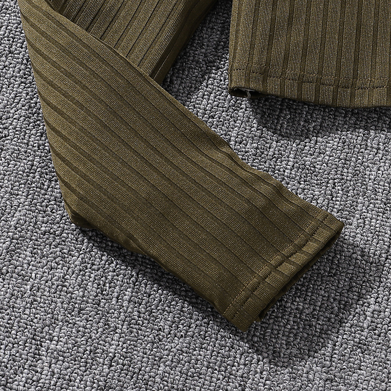 Nuovo set casual alla moda alla moda 2024 autunno ragazze top a maniche lunghe pantaloni a gamba larga stampati_voghion.com