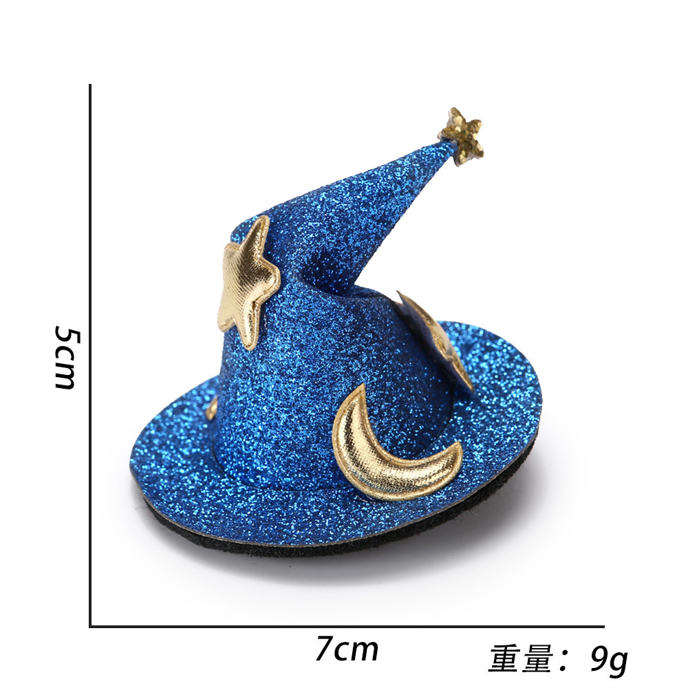 Mago sombrero horquilla (azul)