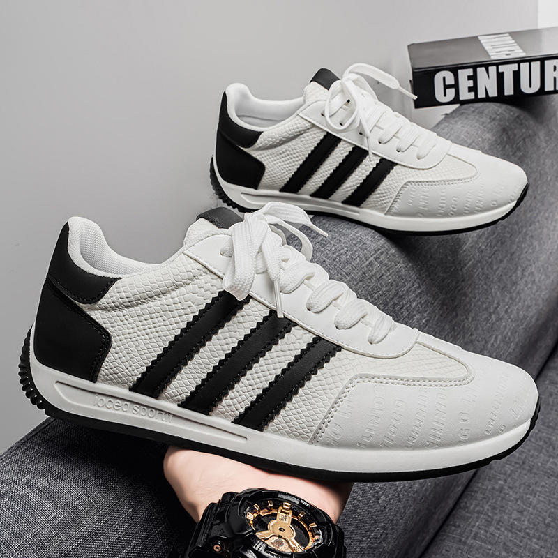 Cross-Border Adidas Originals Versatile Classic Sneakers Autumn Leather Non-Slip Popular White Shoes Thick-Soled German Training Shoes for Men Cross-Border Adidas Originals Versatile Classic Sneakers Autumn Leather Non-Slip Popular White Shoes Thick-Soled German Training Shoes for Men