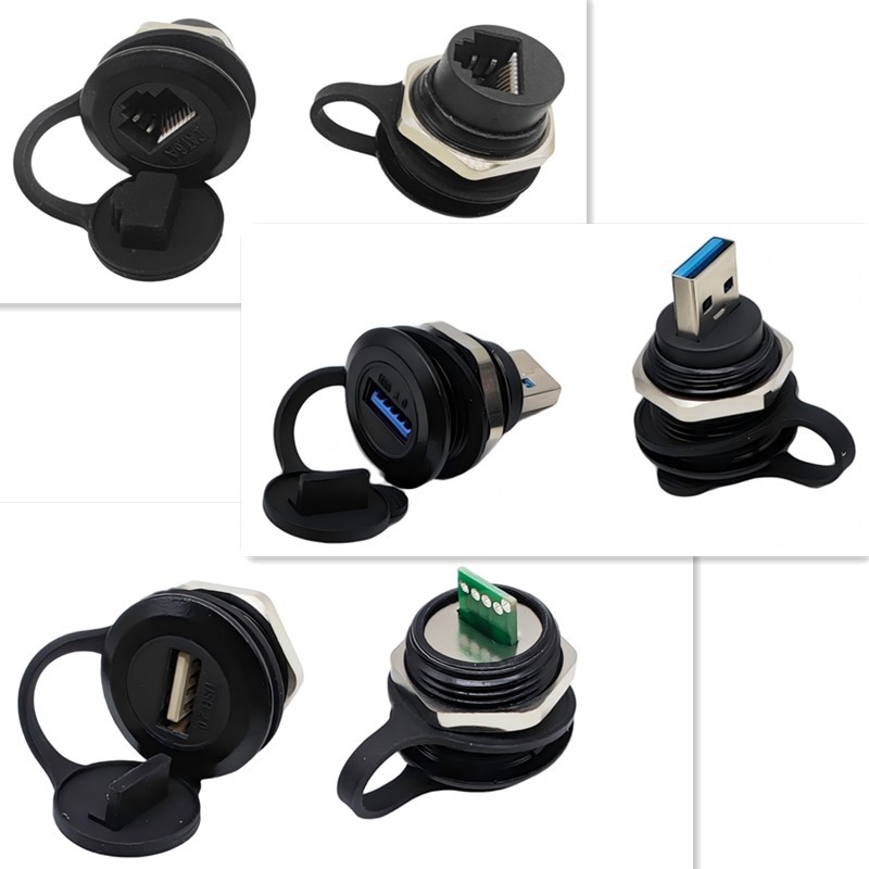 ��尲װM22����RJ45USBĸ�����ղ���DATA����������ͷ���Ӻ���ʽ