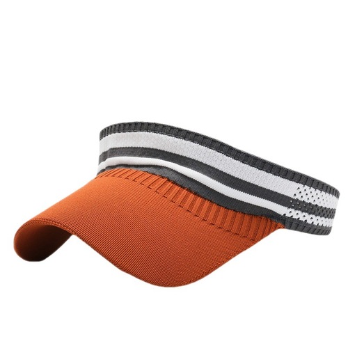Hat women's summer sunshade hollow hat sun hat summer outdoor sports running topless cap for men