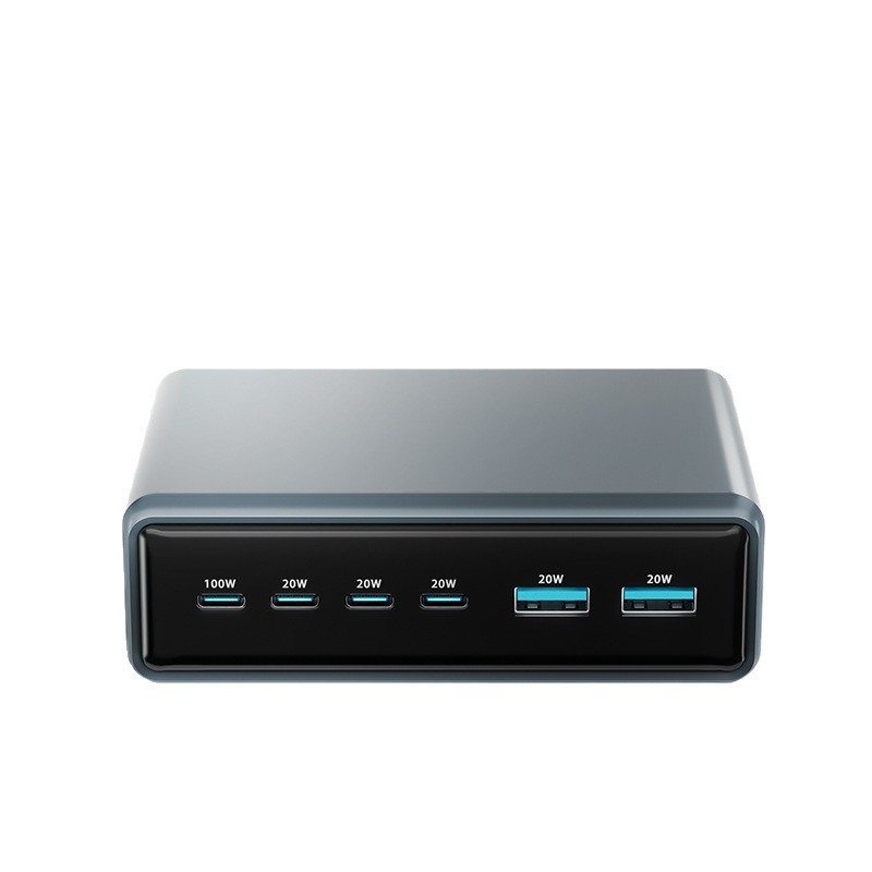 200W氮化镓充电器 20V5A大功率手机笔记本平板通用桌面手机充电站|undefined