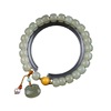 Organic bracelet jade wax agate, fashionable accessory, simple and elegant design