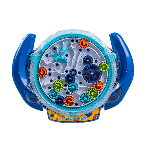 Intelligence-enhancing gear maze plate baby brain development focus exercise balance walk ball game children's intellectual toy