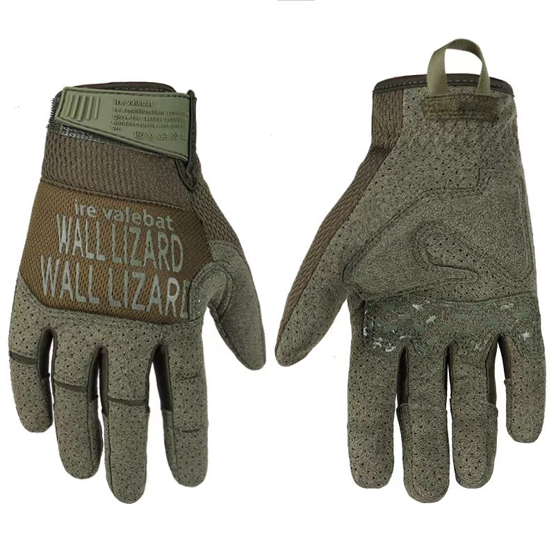 Guantes tácticos, entrenamiento de doble cara, pantalla táctil de cinco dedos, transpirables, cómodos, antideslizantes, resistentes al desgaste, anticaídas, guantes de ciclismo para deportes al aire libre image 7