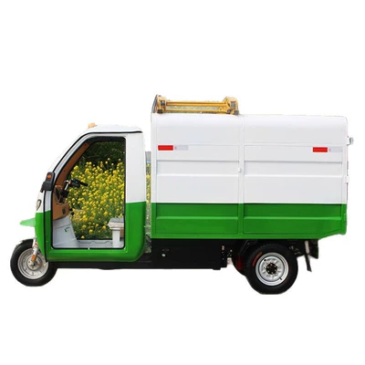 Property Self-Unloading Garbage Truck, Elektrik zibil maşınları