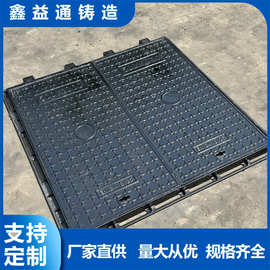 铸铁方井盖可定制来图定制球墨铸铁井盖下水道井盖通信电力高强度