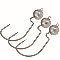 Anti-hanging bottom lure soft bait lead head crank hook 3g5g7g10g original color lead head hook soft bait fishhook