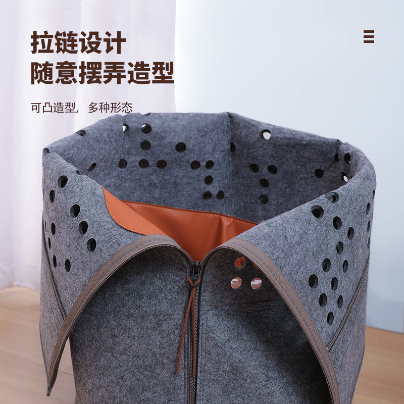 Gato hueco nido cuatro estaciones universal gato grande semi-cerrado extraíble y lavable perrera para mascotas suministros para mascotas al por mayor