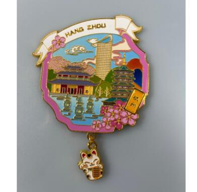XH Alloy Refrigerator Magnet-Hangzhou-04-Pendant