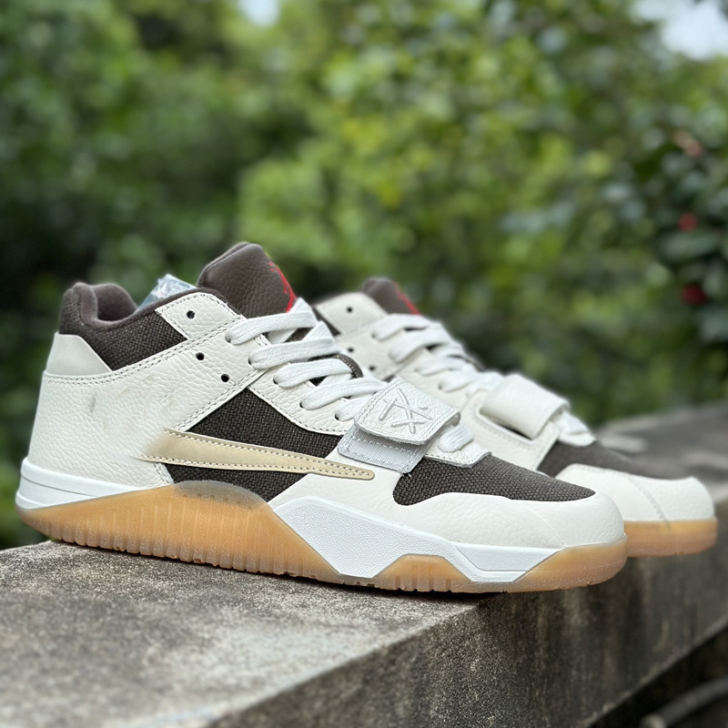 Putian shoes, authentic Cut The Check x Travis Scott collaboration, unisex basketball shoes, AJ-style with a distinctive logo