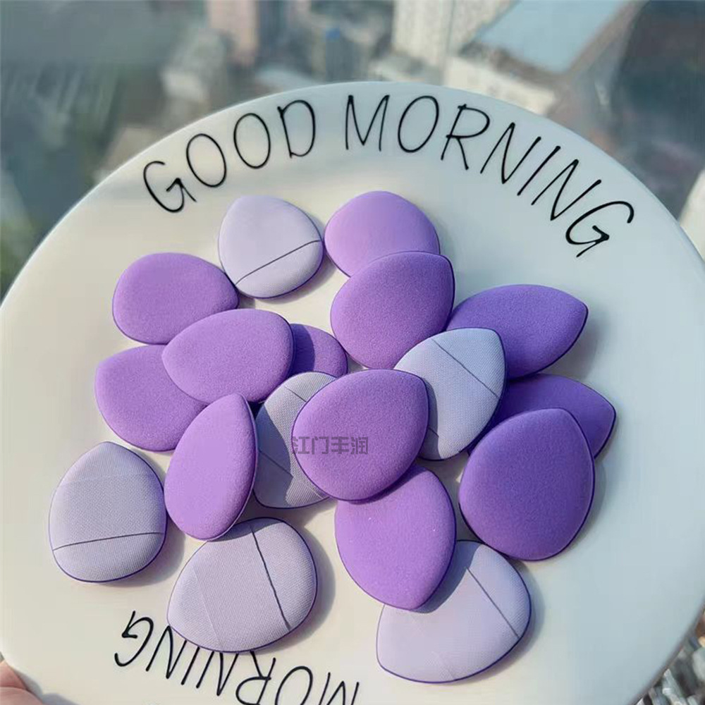 Esponjillas de maquillaje mini (gotas de agua), piel sintética, envío aleatorio, promoción