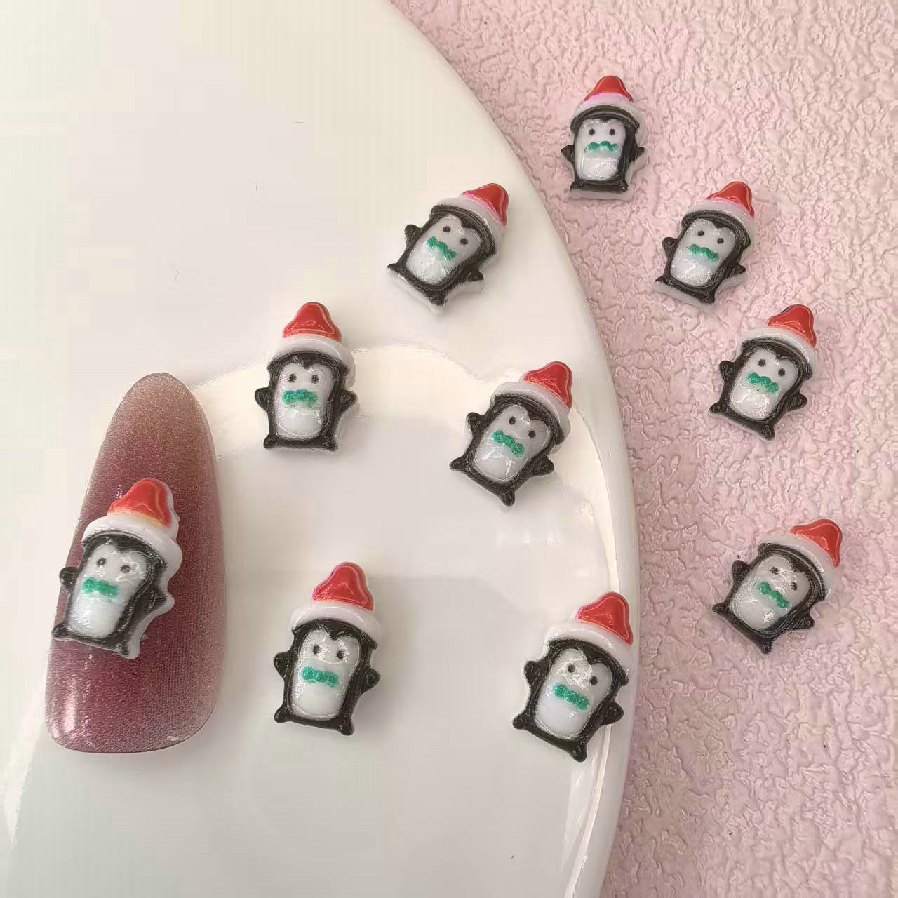 饰品配件批发圣诞老人圣诞用品手机壳头饰头绳发夹发箍配件001