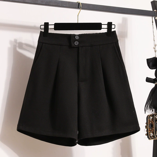 Black sports trousers for leisure, high-quality style, plus size, fitted, high waist, internet celebrity
