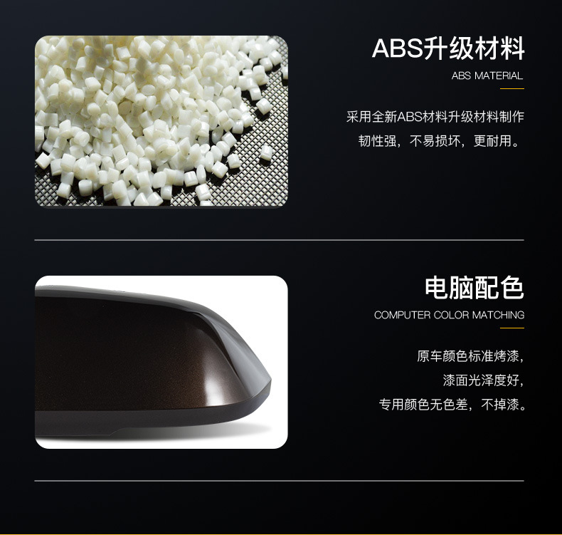 Suitable for 2017-2024 Volkswagen Touran rearview mirror housing, Touran X reversing mirror, turn signal reflector lens base