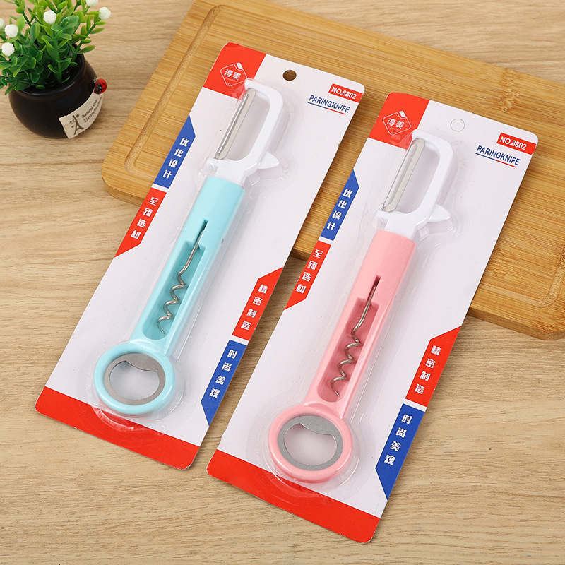 Household Peeler Kitchen Knife for Potatoes Vegetables Fruits Stainless Steel Multi-functional Peeler Scraper Apple Vegetable Paring Tool
