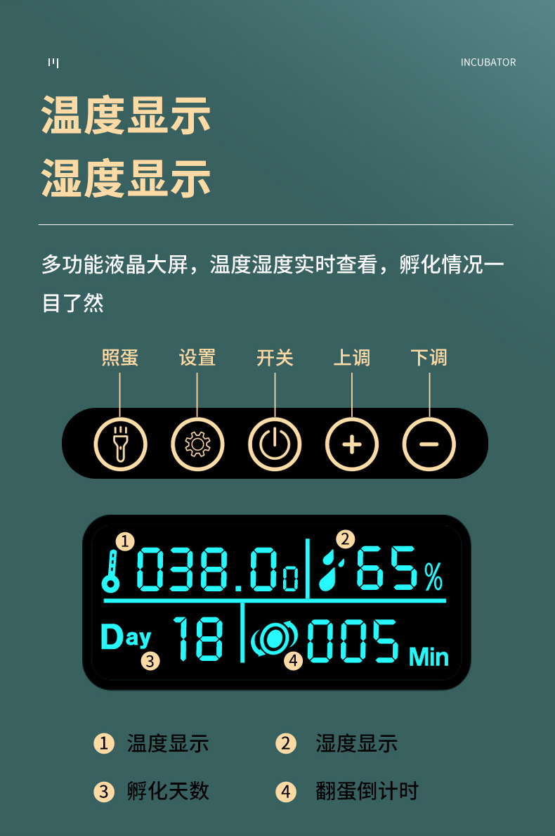 Title 11, Automatic Incubator for Poultry, Climbing, Pet ...