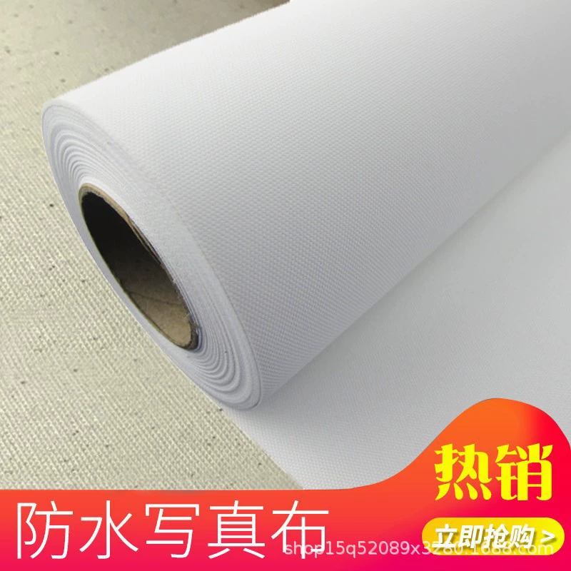 110g water-based fine grain photo cloth advertising graphic background printing paper inkjet cloth inkjet canvas wholesale