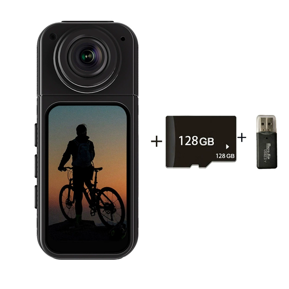 Мини DV камера (Ride S70) 2.7K, вращающийся объектив на 180°, IPS 1.47